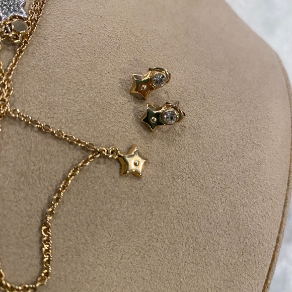 NWOT Coach Charm Necklace and Earrings Set - Picture 10 of 12